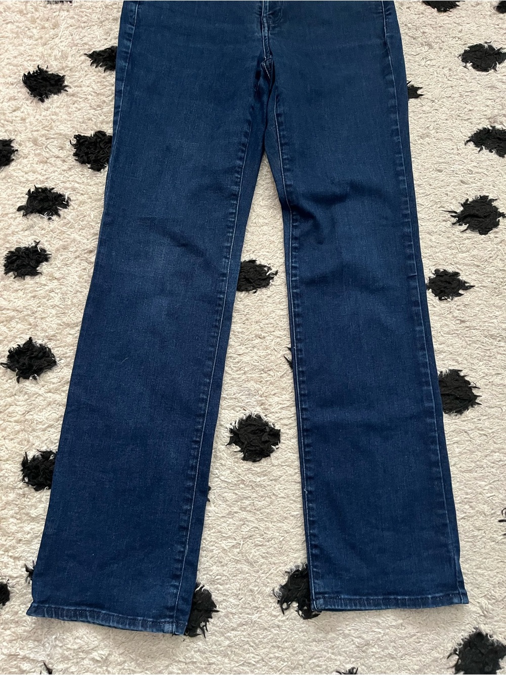 NYDJ size 6 marilyn straight Women's Blue Straight-Leg Jeans - Picture 2 of 11